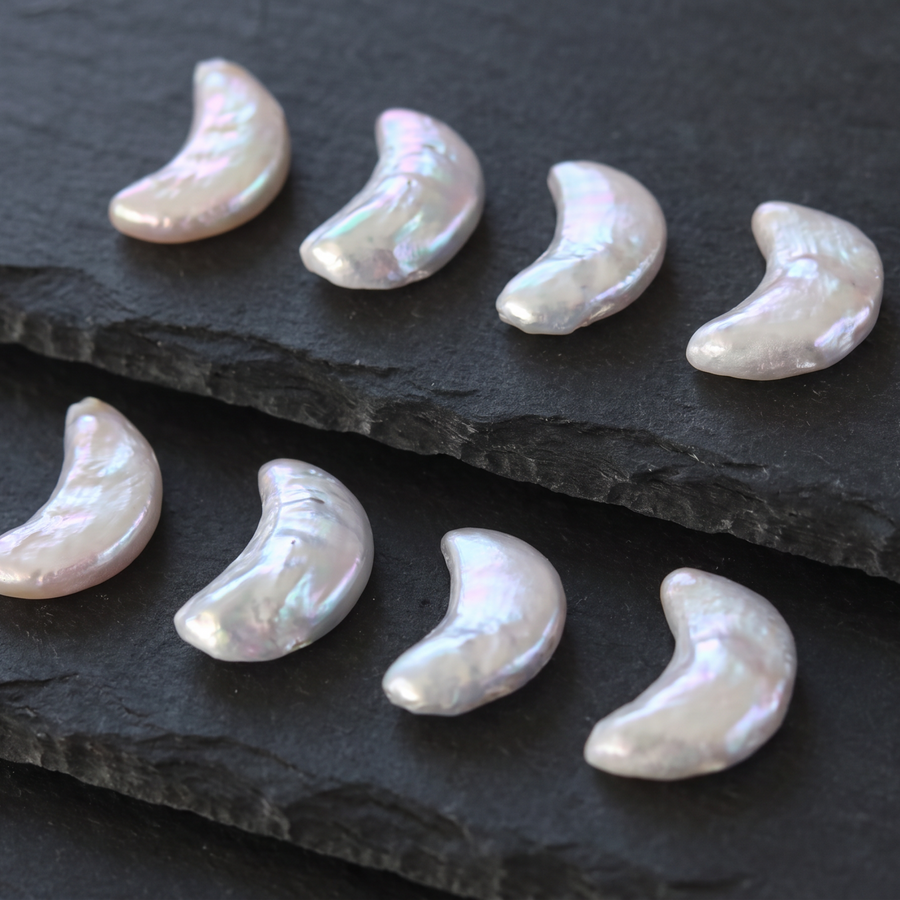Perle Mond Kette