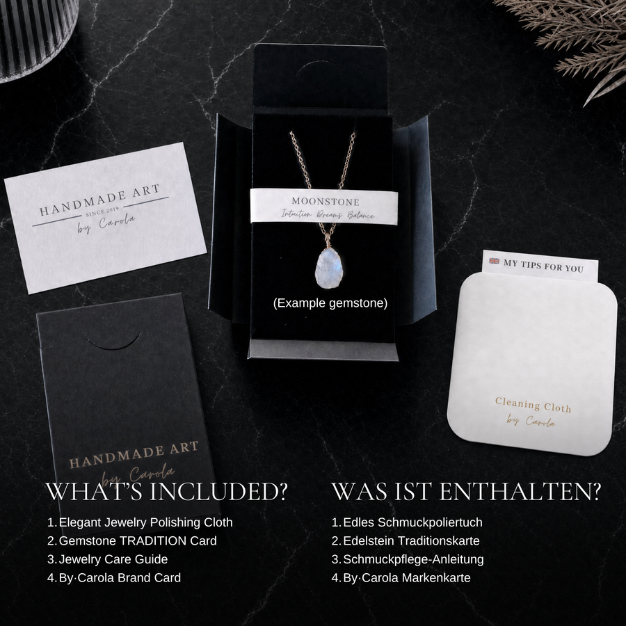 Tropfen Karneol Kette