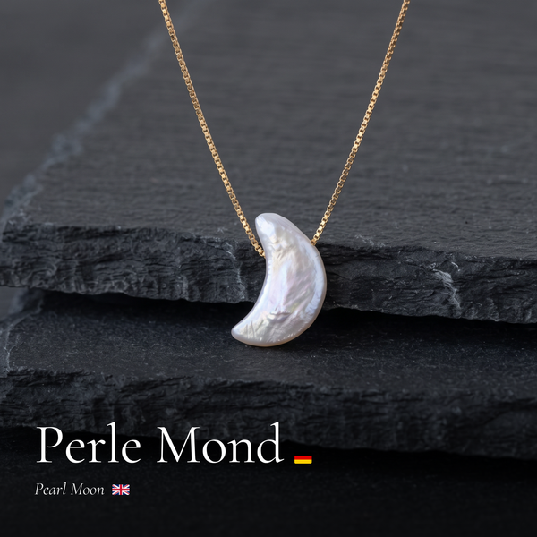 Perle Mond Kette