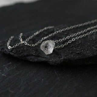 Onia Herkimer Diamant Silberkette