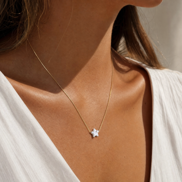 Perle Stern Kette
