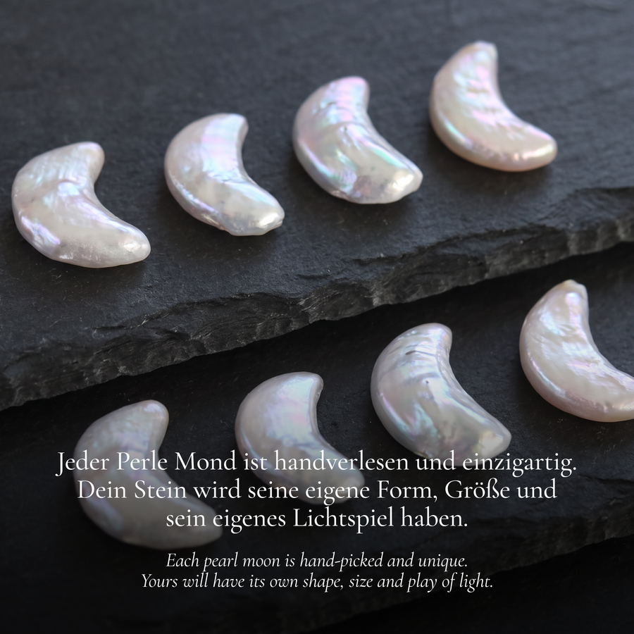 Perle Mond Kette