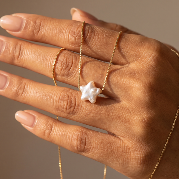 Perle Stern Kette