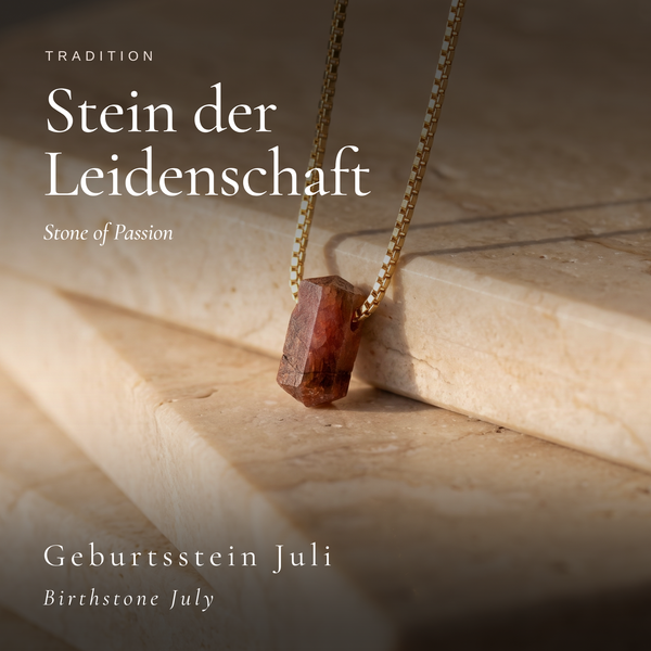 Zylinder Rubin Kette