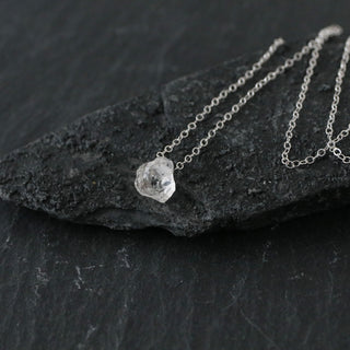 Onia Herkimer Diamant Silberkette