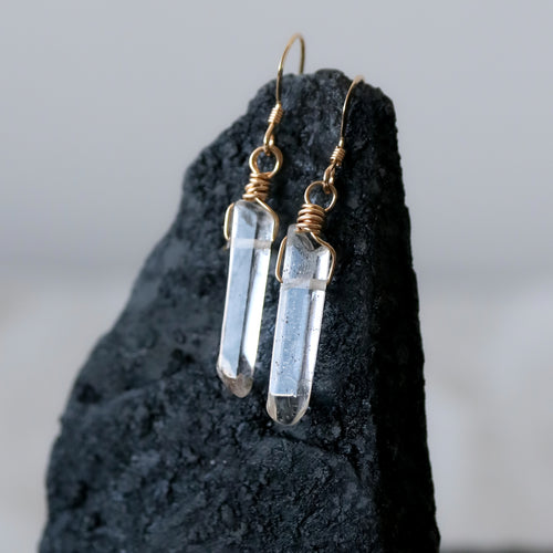 Rock Crystal Earrings