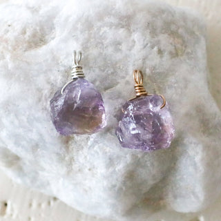 Ametrine pendant, ametrine necklace, raw ametrine, roher ametrin kette 