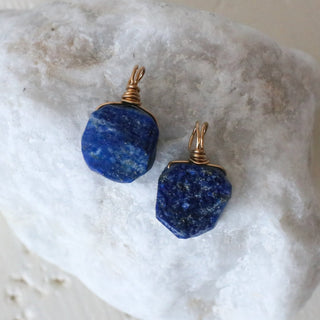 Lapislazuli anhänger, lapislazuli kette 