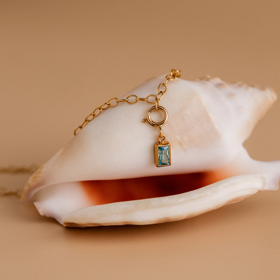 Aquamarin Armband