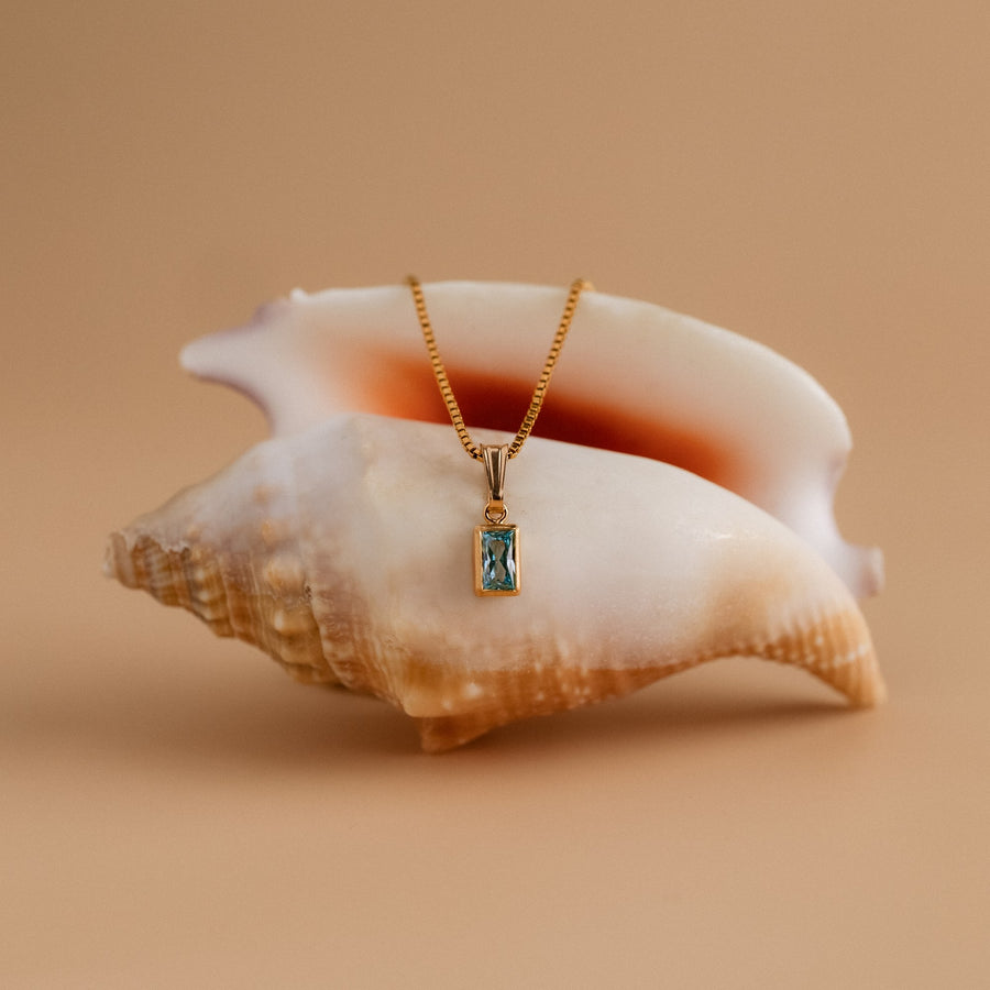 Aquamarin Kette