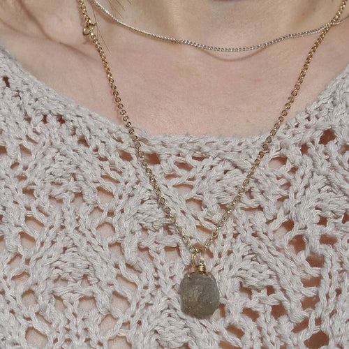Kundenfoto einer Kette von Handmade Art by Carola
