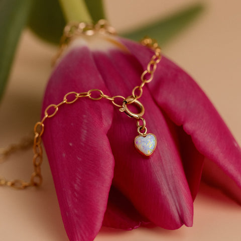 Opal Herz Armband