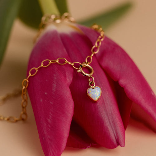 Opal Herz Armband