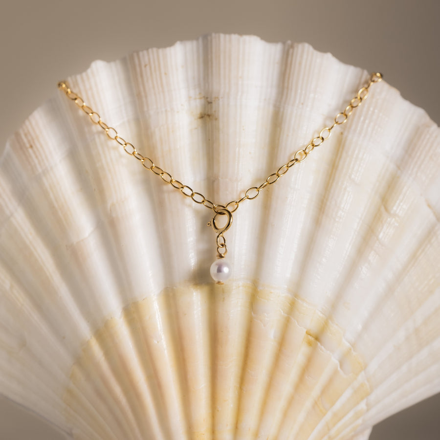 Ovale Perle Armband